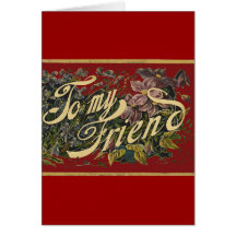 The Beauty of Vintage Greeting Card