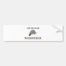 The Beaver Whisperer Bumper Sticker