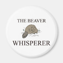 The Beaver Whisperer Refrigerator Magnets