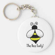 The Bee Lady Key Chains