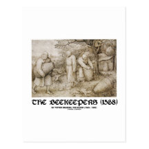 The Beekeepers (1568) Pieter Brugel The Elder Post Card