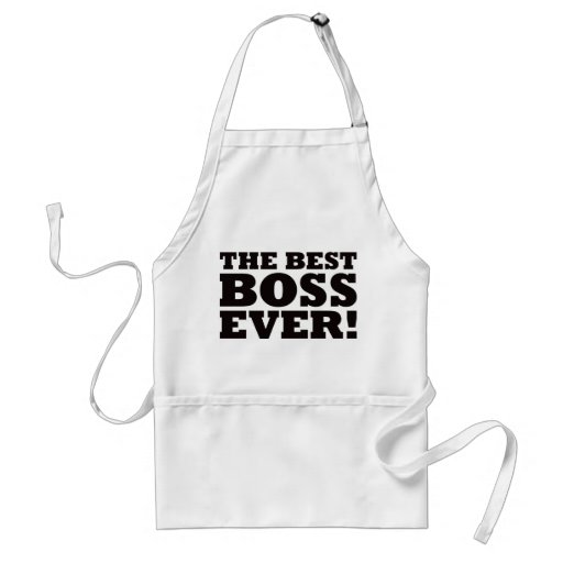 The Best Boss Ever Apron