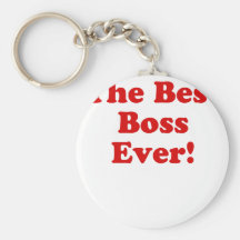 The Best Boss Ever Key Chain