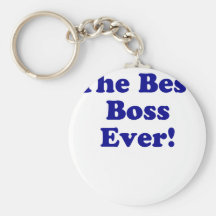 The Best Boss Ever Keychain