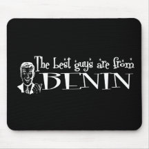The Best Girls are from Benin Mousepad