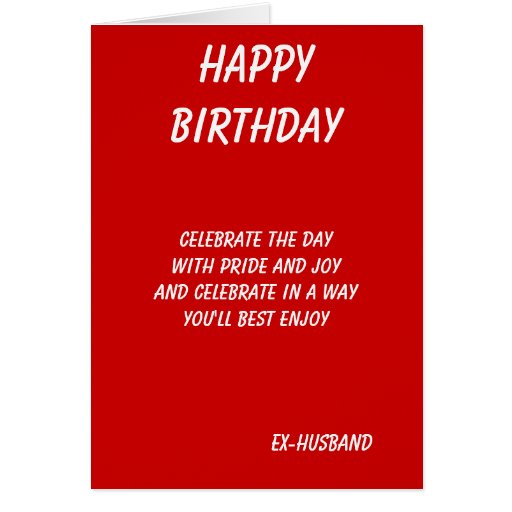 the-best-in-everything-ex-husband-birthday-cards-zazzle