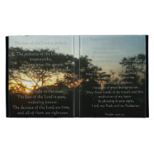 The Bible - Psalm 19 iPad Case