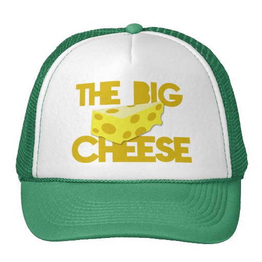 The BIG CHEESE! boss Mesh Hat Zazzle