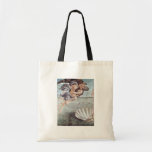 The Birth Of Venus Detail By Botticelli Sandro Canvas Bags