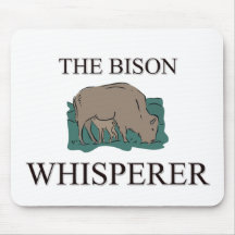 The Bison Whisperer Mousemats