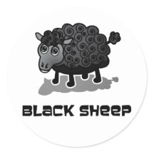 black sheep sticker