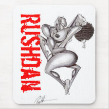 The Blacker the Berry Mouse Pads