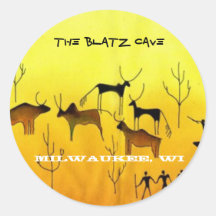 The Blatz Cave, Milwaukee, WI Stickers