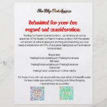 The Blog That Am! Handbill Flyers
