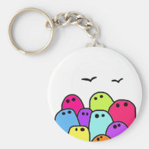 the bloubs keychain