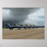 The Blue Angels. Poster