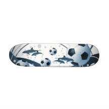 The Blue Dolphins Skateboard