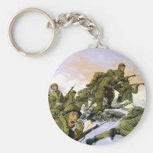 The Borinqueneers by Dominic D'Andrea Key Chains