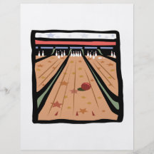 The Bowling Lanes Personalised Flyer