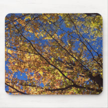 The Branches of fall Mousepad