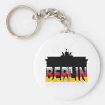 The Brandenburg Gate in Berlin (Germany) Keychains