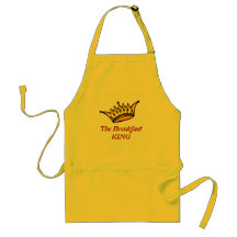the breakfast king aprons