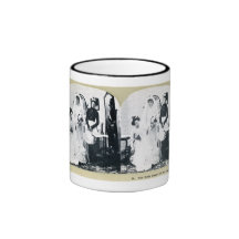 The Bride Gets Ready for the Ceremony - Stereoview Coffee Mugs