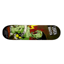 The Bride of Frankenstein Skate Board