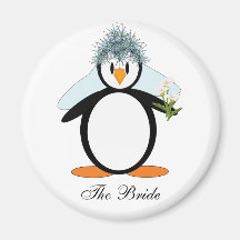 The Bride Refrigerator Magnets
