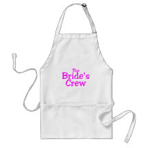 The Brides Crew (Pink) Aprons