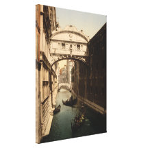 The Bridge of Sighs II, Venice, Italy Stretched Canvas Print