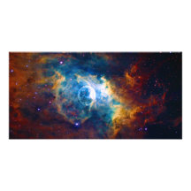 The Bubble Nebula NGC 7635 Sharpless 162 Picture Card
