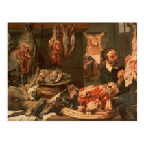 The Butcher's Shop postcards