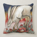 The Cacti Lay Like Tombstones Square Pillow