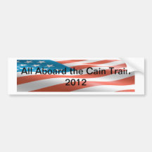 The Cain Train Bumper Sticker