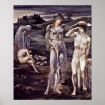The Calling of Perseus by Sir Edward Burne-Jones Poster