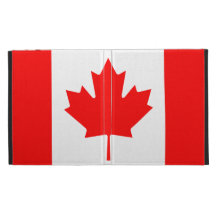 The Canadian Flag - Canada Souvenir iPad Folio Cases
