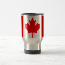 The Canadian Flag - Canada Souvenir Coffee Mugs