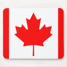 The Canadian Flag - Canada Souvenir Mouse Mats