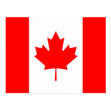 The Canadian Flag - Canada Souvenir Post Cards