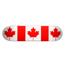 The Canadian Flag - Canada Souvenir Skateboard Deck