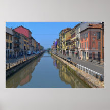 The Canals of Milan Posters