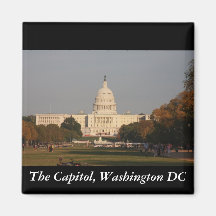 The Capitol, Washington DC Refrigerator Magnet
