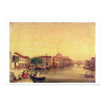 The Careenage, Bridgetown, Barbados, c.1848 posters