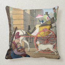 The carriage entrance, from 'Twenty-four Subjects, pillows