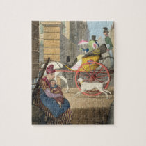 The carriage entrance, from 'Twenty-four Subjects, puzzles