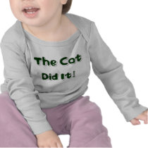 The Cat Did It! Baby Clothes