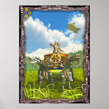 The Chariot, by Joseph Maas Poster