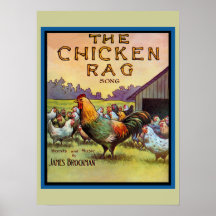 The Chicken Rag Print