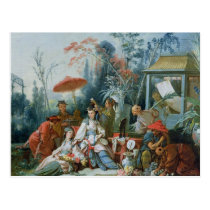 The Chinese Garden, c.1742 postcards